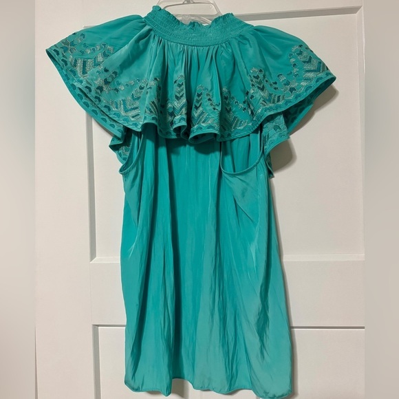 COPY - Ramy brook abbe blouse in malac - Picture 3 of 6